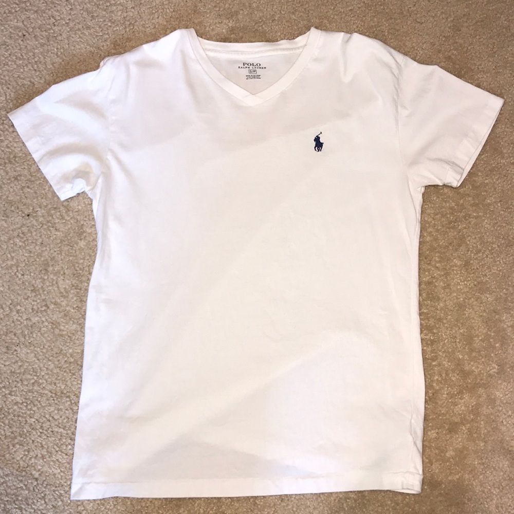Polo Ralph Lauren V-Neck White